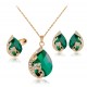 Wholesale Jewelry Peacock Necklace Set